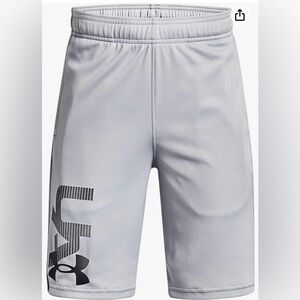Under Armour Size YXS Mod‎ Gray/Pitch Gray UA Velocity Shorts